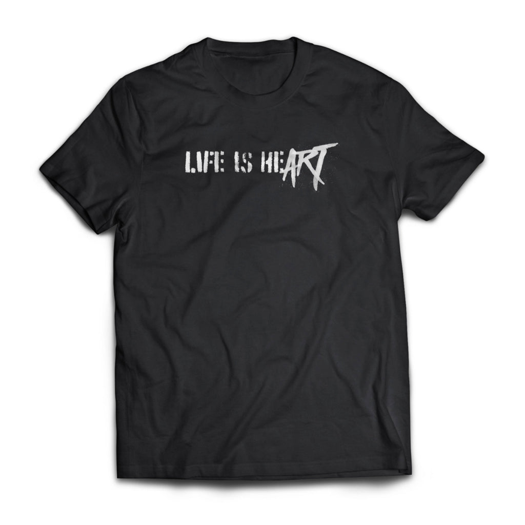 Life is heart, Black Tee – Bolt Lamar
